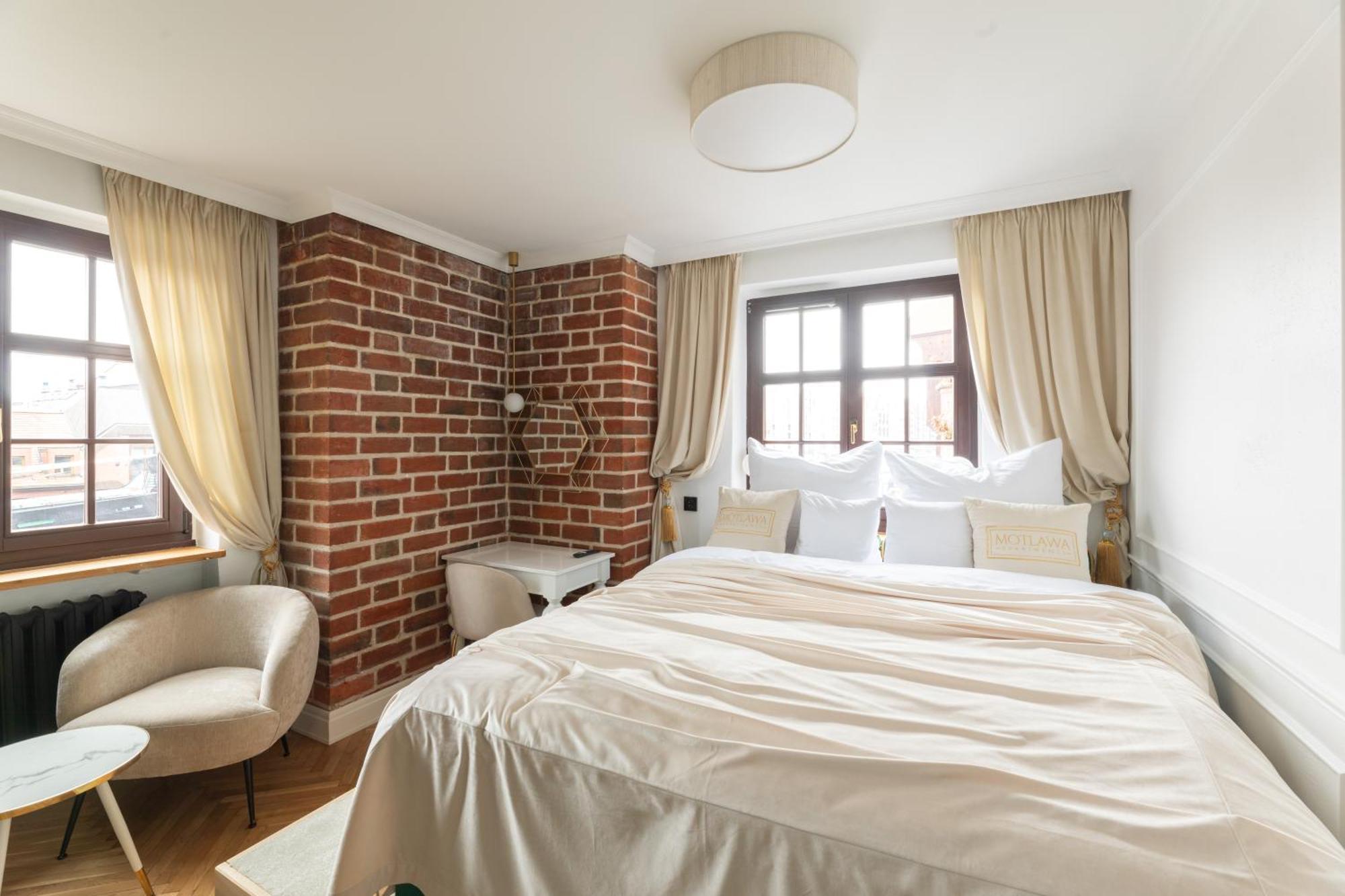 Motlawa Apartments - Old Town & River Viev, Fast Wifi Гданськ Екстер'єр фото