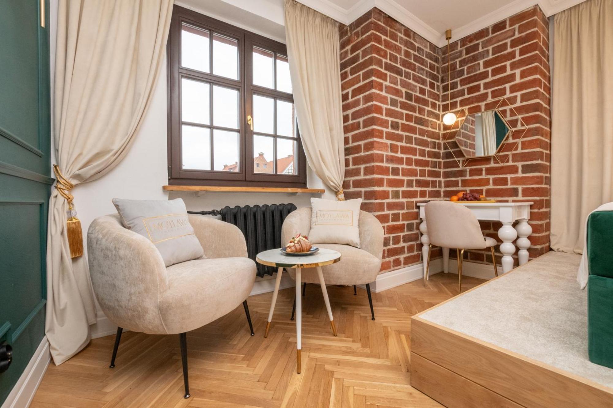 Motlawa Apartments - Old Town & River Viev, Fast Wifi Гданськ Екстер'єр фото