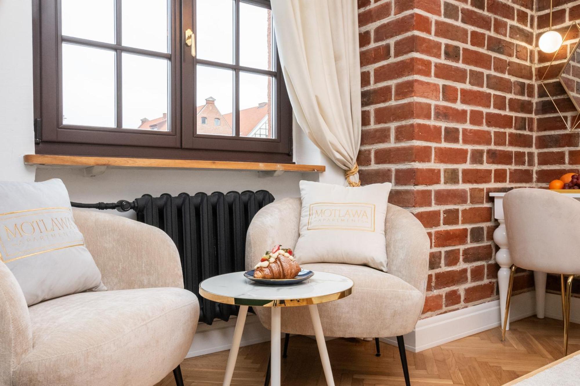 Motlawa Apartments - Old Town & River Viev, Fast Wifi Гданськ Номер фото