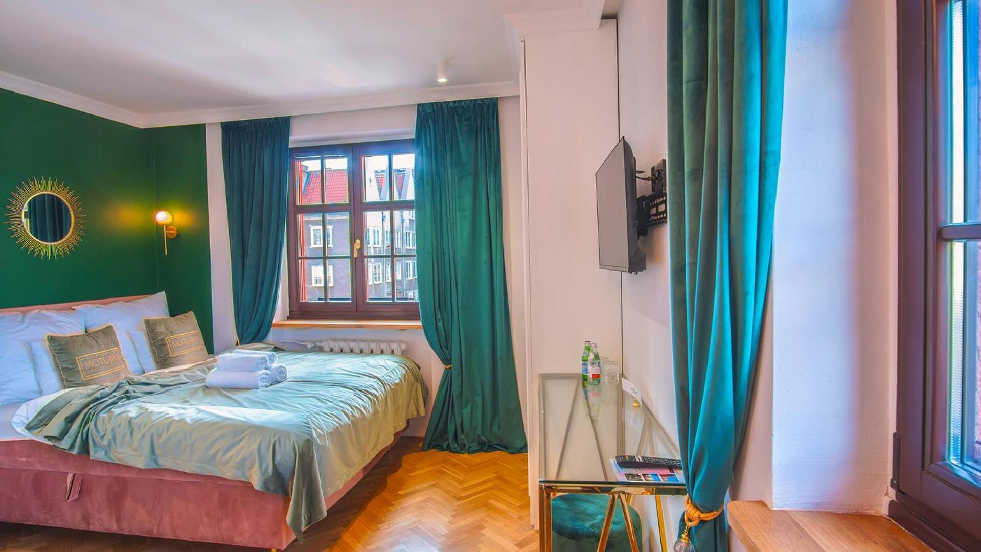 Motlawa Apartments - Old Town & River Viev, Fast Wifi Гданськ Екстер'єр фото